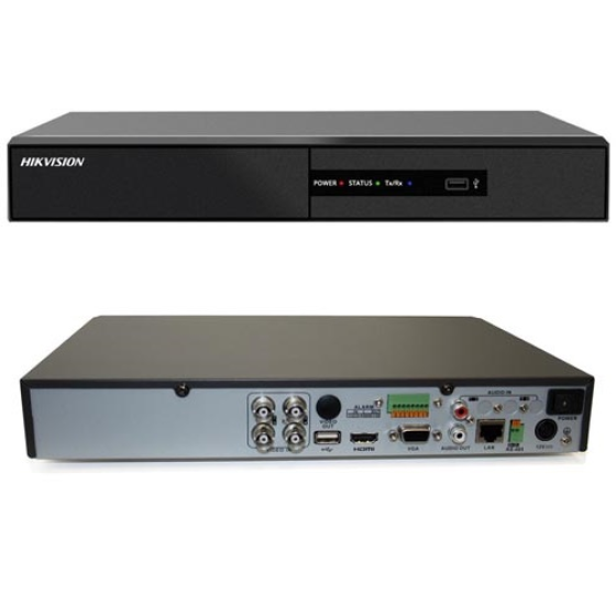 ĐẦU GHI HÌNH HIKVISION DS-7204HGHI-F1 4 KÊNH HD 1080P LITE, 1 SATA, AUDIO, ADD 1 CAMERA IP 1M