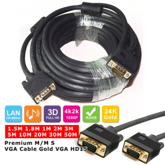 Cáp VGA 30m