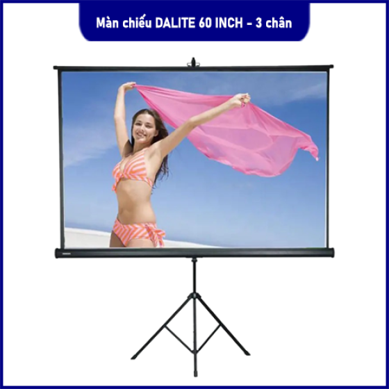 Màn Chiếu Dalite 96 Inch 3 Chân Chính Hãng