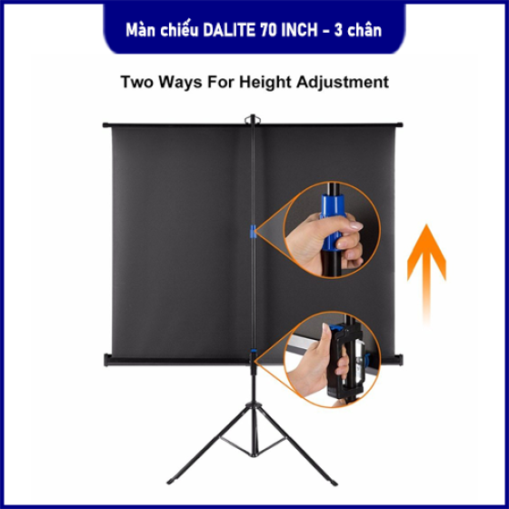 Màn Chiếu Dalite 84 Inch 3 Chân Chính Hãng
