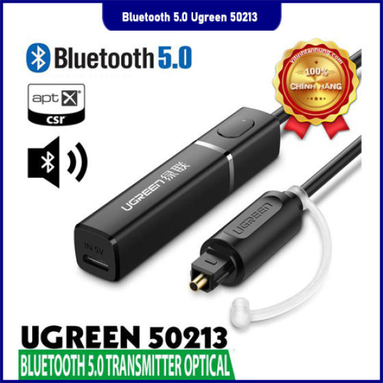 Bộ Phát Âm Thanh Bluetooth 5.0 Optical Ugreen 50213