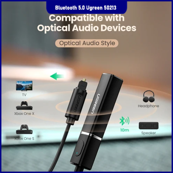 Bộ Phát Âm Thanh Bluetooth 5.0 Optical Ugreen 50213