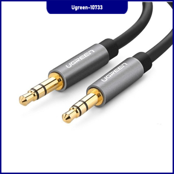 Dây Audio 3.5mm Ugreen 10733 Dài 1M Cao Cấp - Chất Lượng Âm Thanh Hi-Fi