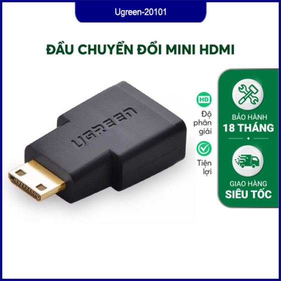 Đầu Chuyển Đổi Mini HDMI Sang HDMI Ugreen 20101 Chính Hãng