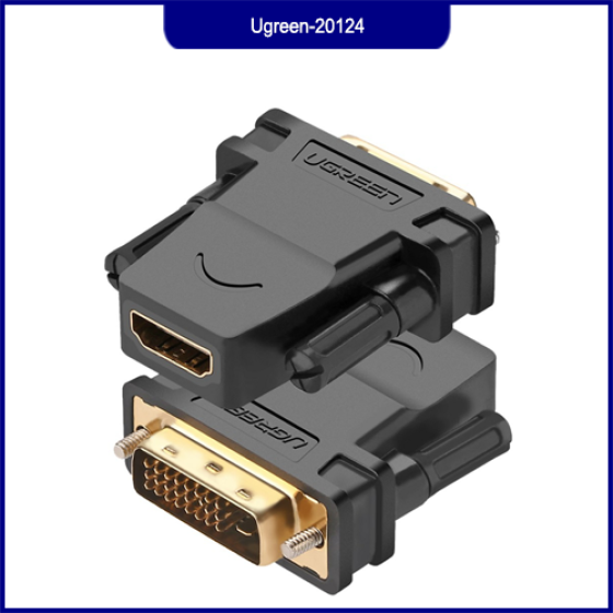 Đầu Chuyển Đổi HDMI Sang DVI Ugreen 20124 Chính Hãng, Kết Nối Ổn Định