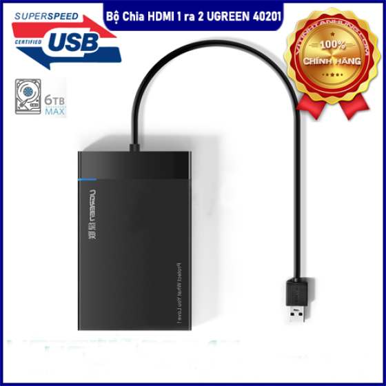💽 Box 2.5″ SATA HDD/SSD Ugreen 30847 – Giải pháp lưu trữ linh hoạt, tốc độ cao USB 3.0