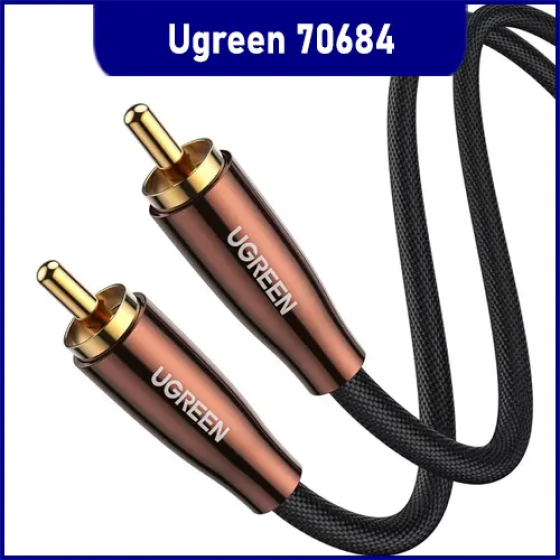 Cáp Âm Thanh Số Coaxial Ugreen 70684 (1M) Cao Cấp - Phú Giao