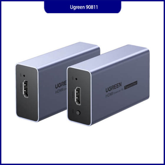 Bộ Chuyển HDMI Qua Cáp Mạng 50M Ugreen 90811 | Full HD 1080P@60Hz Chính Hãng