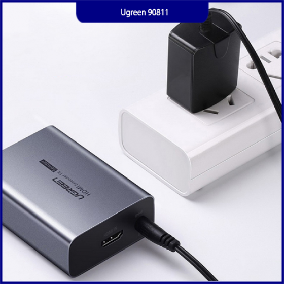 Bộ Chuyển HDMI Qua Cáp Mạng 50M Ugreen 90811 | Full HD 1080P@60Hz Chính Hãng
