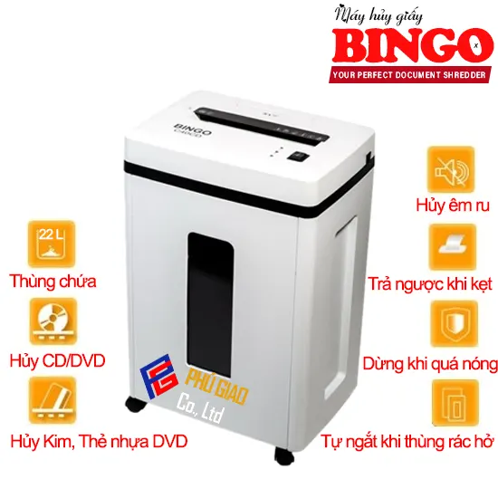 Máy Hủy Giấy BINGO C50CD