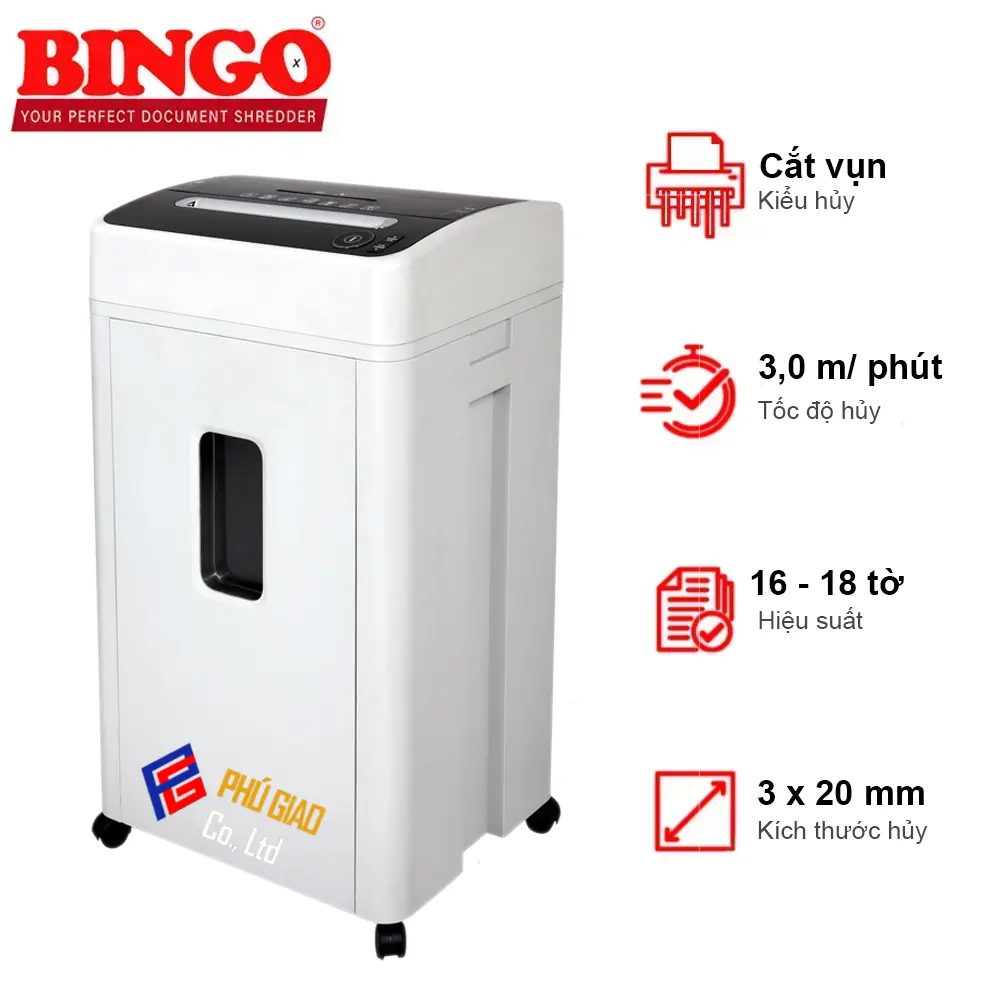 Máy Hủy Giấy BINGO C42CD